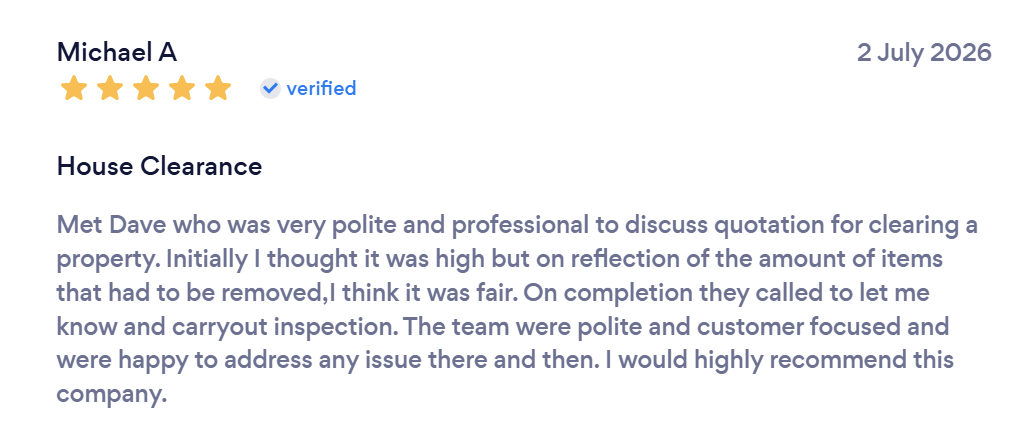 Original customer review from Michael A