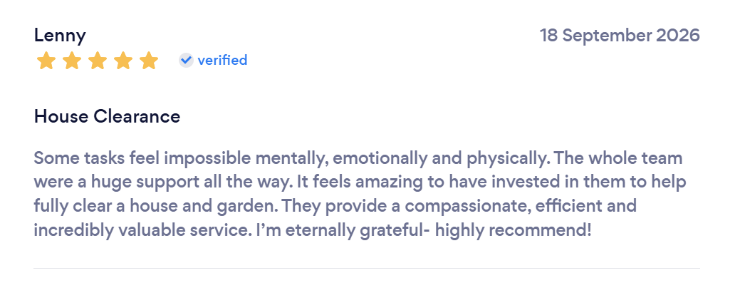 Original customer review from Lenny
